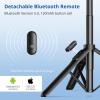 imageSYNCWIRE 64 Magnetic Selfie Stick Tripod Compatible with Magsafe Extendable Phone Tripod with Bluetooth Remote for iPhone and Android Smartphones