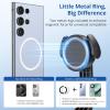 imageSYNCWIRE 64 Magnetic Selfie Stick Tripod Compatible with Magsafe Extendable Phone Tripod with Bluetooth Remote for iPhone and Android Smartphones