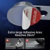 imageSYNCWIRE Fits MagSafe Car Mount for Universal Dashboard Tesla Screen Magnetic Phone Holder for Car Foldable Aluminum Alloy Arm Super Stable Car Mount for iPhone 16 Pro Max 15 14 13 12ampampAll PhonesSilver
