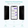 imageSYNCWIRE Privacy Screen Protector for iPhone 11 ProXSX10 Pack of 2 AntiSpy 9H Hardness Shatterproof Screen Protector 3D BubbleFree Protective Glass Privacy Screen Protectorfor iPhone 11XR61
