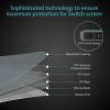 imageSYNCWIRE Screen Protector for Nintendo Switch Tempered Glass 2 Pack Transparent HD Clear Screen Protector for Nindendo Switch AntiScratch AntiFingerprint Shatterproof BubbleFree