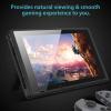 imageSYNCWIRE Screen Protector for Nintendo Switch Tempered Glass 2 Pack Transparent HD Clear Screen Protector for Nindendo Switch AntiScratch AntiFingerprint Shatterproof BubbleFree