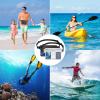 imageSYNCWIRE Waterproof Pouch Bag with Adjustable Waist Strap 2 Pack  IP68 Waterproof Waist Bag Screen Touchable Dry Bag with Adjustable Belt for Beach Swimming Boating Fishing Hiking etcBlackWhite