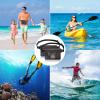 imageSYNCWIRE Waterproof Pouch Bag with Adjustable Waist Strap 2 Pack  IP68 Waterproof Waist Bag Screen Touchable Dry Bag with Adjustable Belt for Beach Swimming Boating Fishing Hiking etcBlackBlack
