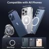 imageSYNCWIRE for MagSafe Car Mount  Kevlar Material Magnetic Phone Holder for Car Dash360 Rotation Strong Magnets Car Phone Holder Compatible iPhone 16 Pro Max 15 14 13Android MagSafe Car AccessoriesKevlar