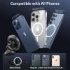 imageSYNCWIRE for MagSafe Car Mount  Kevlar Material Magnetic Phone Holder for Car Dash360 Rotation Strong Magnets Car Phone Holder Compatible iPhone 16 Pro Max 15 14 13Android MagSafe Car AccessoriesCarbon Fiber