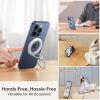 imageSYNCWIRE for MagSafe Ring Holder Magnetic Phone Ring Holder Magnet Cell Phone Grip Finger Ring Kickstand Compatible with iPhone 16 15 14 13 12 Pro Max fits MagSafe AccessoriesWhite