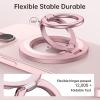 imageSYNCWIRE for MagSafe Ring Holder Magnetic Phone Ring Holder Magnet Cell Phone Grip Finger Ring Kickstand Compatible with iPhone 16 15 14 13 12 Pro Max fits MagSafe AccessoriesPink