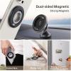imageSYNCWIRE for MagSafe Ring Holder Magnetic Phone Ring Holder Magnet Cell Phone Grip Finger Ring Kickstand Compatible with iPhone 16 15 14 13 12 Pro Max fits MagSafe AccessoriesBlack