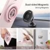 imageSYNCWIRE for MagSafe Ring Holder Magnetic Phone Ring Holder Magnet Cell Phone Grip Finger Ring Kickstand Compatible with iPhone 16 15 14 13 12 Pro Max fits MagSafe AccessoriesPink