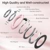 imageSYNCWIRE for MagSafe Ring Holder Magnetic Phone Ring Holder Magnet Cell Phone Grip Finger Ring Kickstand Compatible with iPhone 16 15 14 13 12 Pro Max fits MagSafe AccessoriesPink