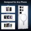 imageSYNCWIRE for MagSafe Sticker 3 Pack Compatible with MagSafe Ring Metal Ring Support Wireless Charging Magnetic Ring for Phone Case Universal for iPhone Galaxy All Standard Cases2 Silver1 Black