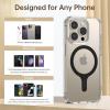 imageSYNCWIRE for MagSafe Sticker 3 Pack Compatible with MagSafe Ring Metal Ring Support Wireless Charging Magnetic Ring for Phone Case Universal for iPhone Galaxy All Standard Cases2 Black1 White