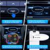 imageSyncwire Bluetooth 54 FM Transmitter Car Adapter 54W PD 36W ampamp 18W Stronger Dual Mics Light Switch HiFi Bass Sound Fast Charging Wireless Radio Receiver HandsFree Calling LED DisplayBlack