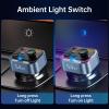 imageSyncwire Bluetooth 54 FM Transmitter Car Adapter 54W PD 36W ampamp 18W Stronger Dual Mics Light Switch HiFi Bass Sound Fast Charging Wireless Radio Receiver HandsFree Calling LED DisplayBlue