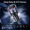 imageSyncwire Bluetooth 54 FM Transmitter for Car 38W PDampampQC30 Dual USB Charging Bluetooth Car Adapter Microphone ampamp Bass Sound MP3 Music Player FM Kit with HandsFree CallingSilver