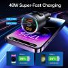 imageSyncwire Bluetooth 54 FM Transmitter for Car 38W PDampampQC30 Dual USB Charging Bluetooth Car Adapter Microphone ampamp Bass Sound MP3 Music Player FM Kit with HandsFree CallingSilver