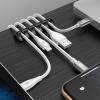 imageSyncwire Cable Clips 5 Pack Gray Cord Organizer Cable Management Self Adhesive Cable Holder for Organizing Cable Cords Ideal for Home Office Cubicle Car Nightstand Desk AccessoriesBlack
