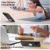 imageSyncwire Cell Phone Ring Holder Stand 360 Degree Rotation Universal Finger Ring Kickstand with Polished Metal Phone Grip for Magnetic Car Mount Compatible with iPhone Samsung LG Sony  GraySilver