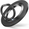imageSyncwire Magnetic Phone Ring Holder for MagSafe Cell Phone Grip Stand Finger Ring Kickstand With TwoSided Magnetic Compatible iPhone 16 Pro Max 15 14 13 12 Android GreenBlack