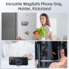 imageSyncwire Magnetic Phone Ring Holder for MagSafe Cell Phone Grip Stand Finger Ring Kickstand With TwoSided Magnetic Compatible iPhone 16 Pro Max 15 14 13 12 Android GreenTitanium Blue