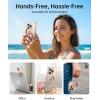 imageSyncwire Magnetic Phone Ring Holder for MagSafe Cell Phone Grip Stand Finger Ring Kickstand With TwoSided Magnetic Compatible iPhone 16 Pro Max 15 14 13 12 Android GreenPearl Gold