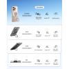 imageSyncwire Magnetic Phone Ring Holder for MagSafe Cell Phone Grip Stand Finger Ring Kickstand With TwoSided Magnetic Compatible iPhone 16 Pro Max 15 14 13 12 Android GreenPearl Gold