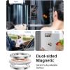 imageSyncwire Magnetic Phone Ring Holder for MagSafe Cell Phone Grip Stand Finger Ring Kickstand With TwoSided Magnetic Compatible iPhone 16 Pro Max 15 14 13 12 Android GreenPearl Gold