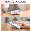 imageSyncwire Magnetic Phone Ring Holder for MagSafe Cell Phone Grip Stand Finger Ring Kickstand With TwoSided Magnetic Compatible iPhone 16 Pro Max 15 14 13 12 Android GreenLight Pink