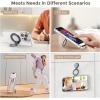 imageSyncwire Magnetic Phone Ring Holder for MagSafe UltraThin Cell Phone Grip Holder Magnet Ring Stand Compatible with iPhone 16 15 14 13 12 11 seriesBlackBlack