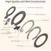 imageSyncwire Magnetic Phone Ring Holder for MagSafe UltraThin Cell Phone Grip Holder Magnet Ring Stand Compatible with iPhone 16 15 14 13 12 11 seriesBlackBlack