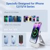 imageSyncwire Magnetic Wireless Charger Fast Wireless Charging Stand Compatible Magsafe for Apple iPhone 1615141312 Series 16 15 14 13 12 Pro MaxProPlus AirPods 3Pro Power Supply Not Included15W