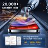 imageSyncwire Screen Protector for iPhone 14 Pro61 inch 3 Pack 10X Military Grade Protection Tempered Glass Easy Installation Frame Full Coverage HD Clear Bubble FreeiPhone 14 Pro