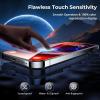 imageSyncwire Screen Protector for iPhone 14 Pro61 inch 3 Pack 10X Military Grade Protection Tempered Glass Easy Installation Frame Full Coverage HD Clear Bubble FreeiPhone 14 Pro
