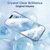 imageSyncwire Screen Protector for iPhone 14 Pro61 inch 3 Pack 10X Military Grade Protection Tempered Glass Easy Installation Frame Full Coverage HD Clear Bubble FreeiPhone 16  15