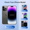 imageSyncwire Screen Protector for iPhone 14 Pro61 inch 3 Pack 10X Military Grade Protection Tempered Glass Easy Installation Frame Full Coverage HD Clear Bubble FreeiPhone 14 Pro Max