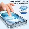 imageSyncwire Screen Protector for iPhone 14 Pro61 inch 3 Pack 10X Military Grade Protection Tempered Glass Easy Installation Frame Full Coverage HD Clear Bubble FreeiPhone 16  15