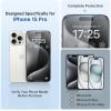imageSyncwire Screen Protector for iPhone 14 Pro61 inch 3 Pack 10X Military Grade Protection Tempered Glass Easy Installation Frame Full Coverage HD Clear Bubble FreeiPhone 15 Pro