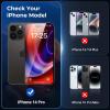 imageSyncwire Screen Protector for iPhone 14 Pro61 inch 3 Pack 10X Military Grade Protection Tempered Glass Easy Installation Frame Full Coverage HD Clear Bubble FreeiPhone 14 Pro