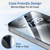 imageSyncwire Screen Protector for iPhone 14 Pro61 inch 3 Pack 10X Military Grade Protection Tempered Glass Easy Installation Frame Full Coverage HD Clear Bubble FreeiPhone 15 Pro