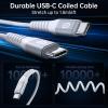 imageSyncwire USB C Car Charger 60W PD 30W ampamp QC 30W Fast Charging USB Adapter with 5FT Type C Coiled Cable Compatible with iPhone 1616 Plus16 Pro16 Pro MaxGalaxy S23S22 Google Pixel 77ProWhite 90W