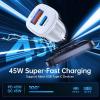 imageSyncwire USB C Car Charger 60W PD 30W ampamp QC 30W Fast Charging USB Adapter with 5FT Type C Coiled Cable Compatible with iPhone 1616 Plus16 Pro16 Pro MaxGalaxy S23S22 Google Pixel 77ProWhite 90W