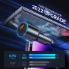 imageSyncwire USBC Car Charger Adapter 63W PD 45W ampamp QC 18W All Metal PPS USBC Faster Charger for iPhone 141312 iPad Pro Samsung Google MacBook ProAir ThinkPad and More