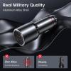 imageSyncwire USBC Car Charger Adapter 63W PD 45W ampamp QC 18W All Metal PPS USBC Faster Charger for iPhone 141312 iPad Pro Samsung Google MacBook ProAir ThinkPad and More