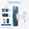 imageSyncwire Upgraded Magnetic Wireless Charger with 20W USB C Wall Adapter and Metal Plate Compatible with MagSafe Charger for iPhone 13 Pro Max13Pro1313Mini iPhone 12Pro Max12Pro12Mini12 Airpods