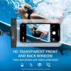 imageSyncwire Waterproof Mobile Phone Case Pack of 2 Underwater Mobile Phone Case 7 Inch Waterproof Mobile Phone Case with Side Buttons Seamless Design for iPhone 14 13 12 11 Pro XS Max Mini SE XR X 8TransparentTransparent