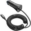 imageApple MFi Certified Syncwire iPhone Car Charger 32W Super Fast Car Phone Charger Cigarette Lighter USB Car Adapter with Buildin 5FT Coiled Lightning Cable for Apple iPhone 14131211XRMax iPad65FT