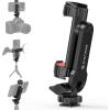 imageSYNCWIRE Tripod Phone Mount Universal Smartphone Mount Adapter with 2 Cold Shoe and 14quot Screw 360 Rotates and 180 Tilts Adjustable Cell Phone Clamp Holder for Enhancing Mobile Photography Setup