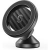 imageSYNCWIRE for MagSafe Car Mount  Kevlar Material Magnetic Phone Holder for Car Dash360 Rotation Strong Magnets Car Phone Holder Compatible iPhone 16 Pro Max 15 14 13Android MagSafe Car AccessoriesCarbon Fiber