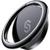 imageSyncwire Cell Phone Ring Holder Stand 360 Degree Rotation Finger Ring Kickstand Polished Metal Phone Grip for Magnetic Car Mount Compatible iPhone 15 14 13 12 11 SamsungPixelSmartphone AccessoriesBlack